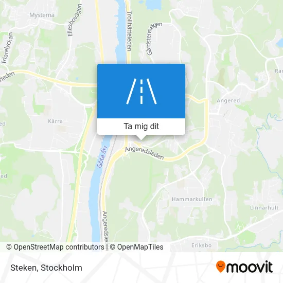 Steken karta