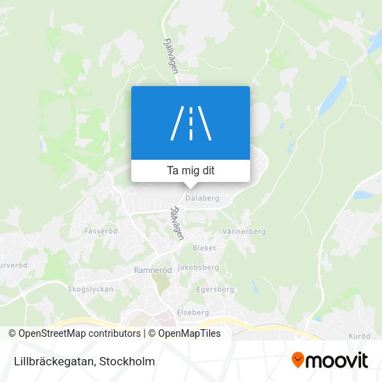 Lillbräckegatan karta