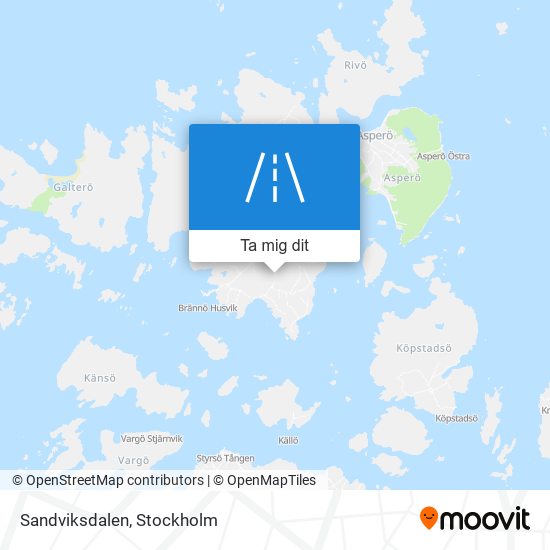 Sandviksdalen karta