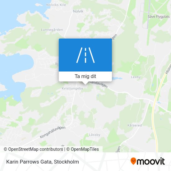Karin Parrows Gata karta