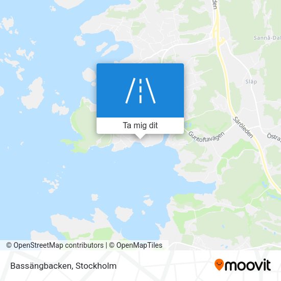 Bassängbacken karta