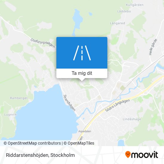 Riddarstenshöjden karta