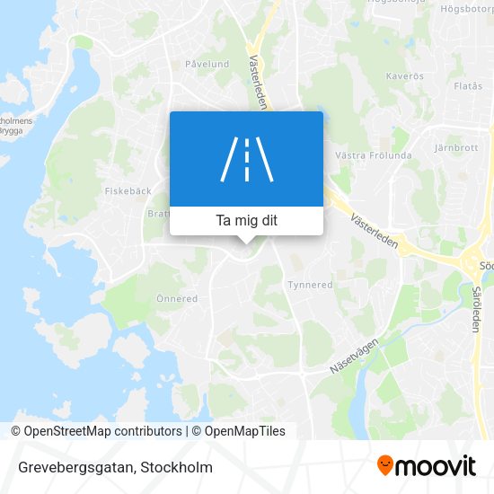 Grevebergsgatan karta