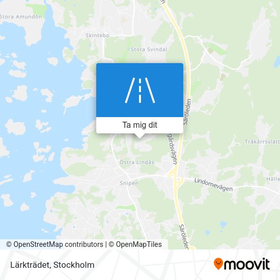 Lärkträdet karta