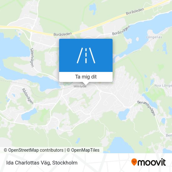 Ida Charlottas Väg karta