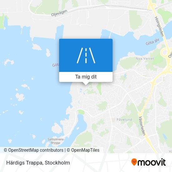 Härdigs Trappa karta