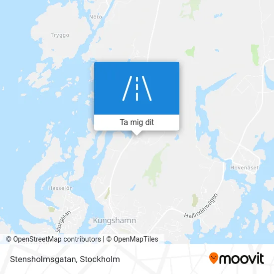 Stensholmsgatan karta