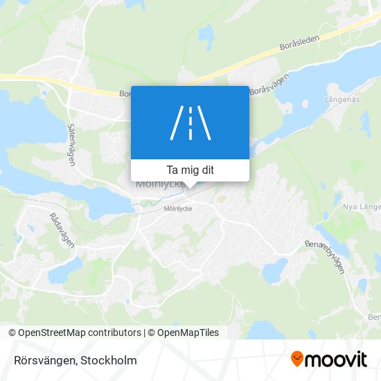 Rörsvängen karta