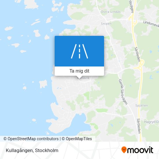 Kullagången karta