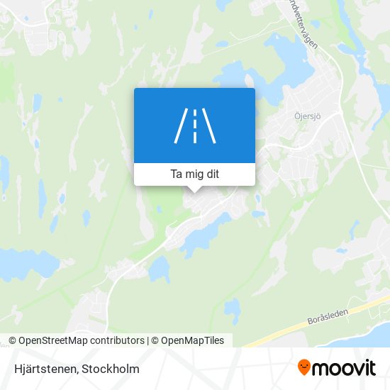 Hjärtstenen karta