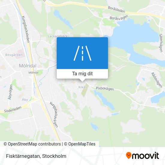 Fisktärnegatan karta