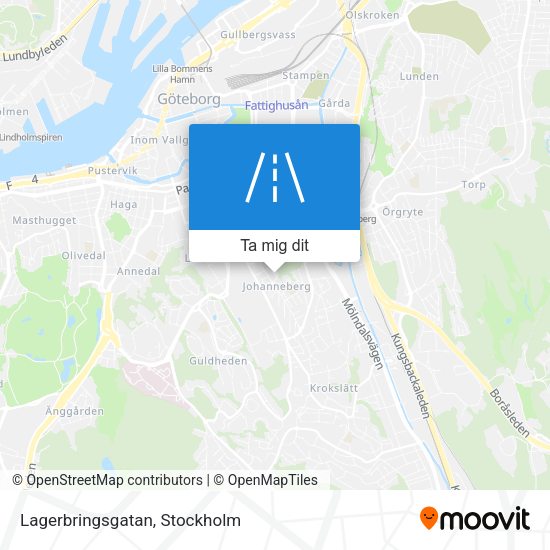 Lagerbringsgatan karta