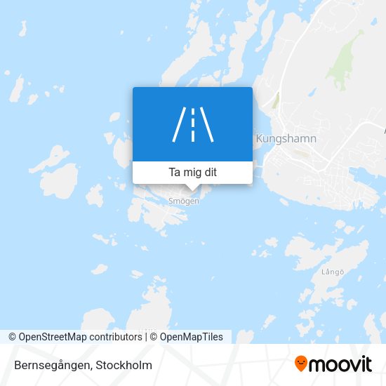 Bernsegången karta