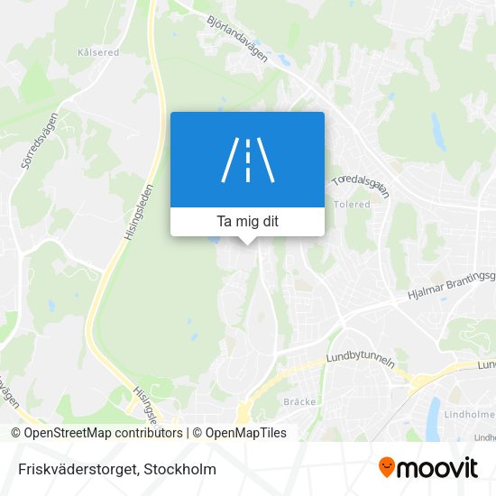 Friskväderstorget karta