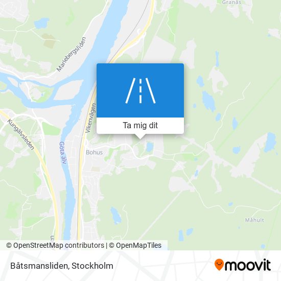 Båtsmansliden karta