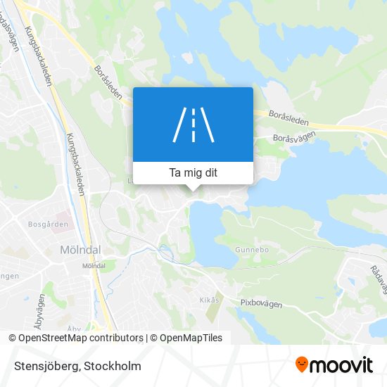 Stensjöberg karta