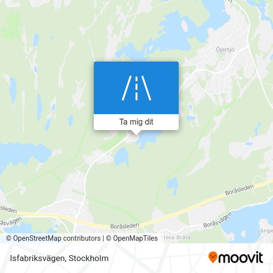 Isfabriksvägen karta
