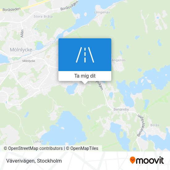 Väverivägen karta