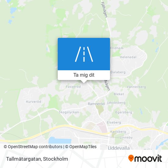 Tallmätargatan karta