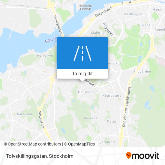 Tolvskillingsgatan karta