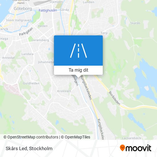 Skårs Led karta