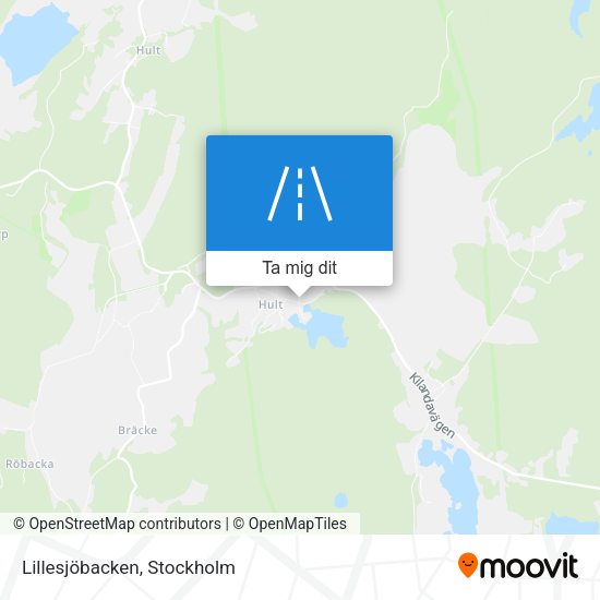 Lillesjöbacken karta