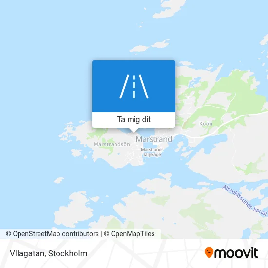 Vllagatan karta