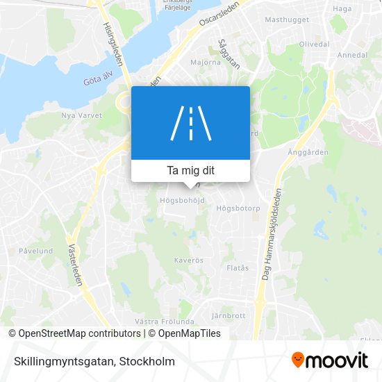 Skillingmyntsgatan karta