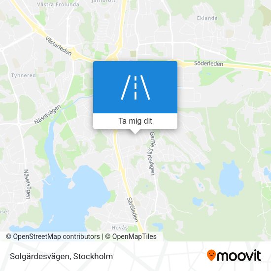Solgärdesvägen karta