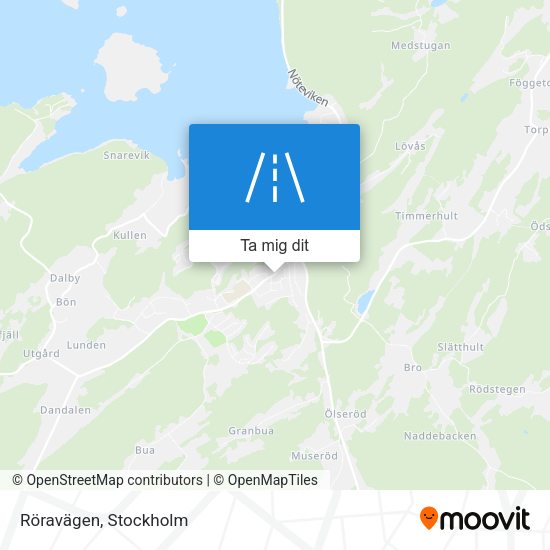 Röravägen karta