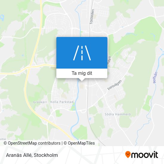 Aranäs Allé karta