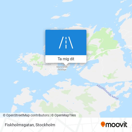 Fiskholmsgatan karta