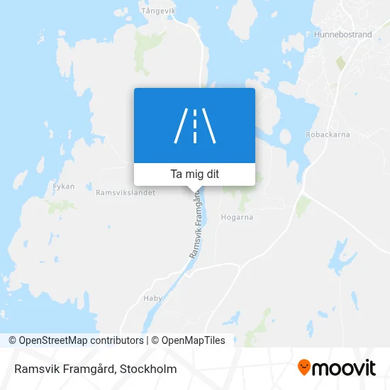 Ramsvik Framgård karta