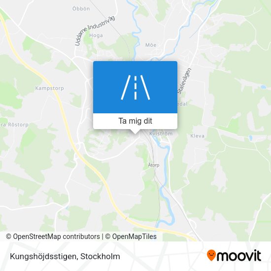 Kungshöjdsstigen karta