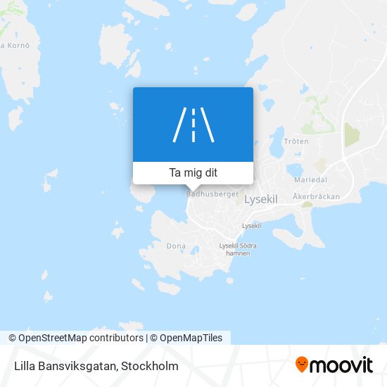 Lilla Bansviksgatan karta