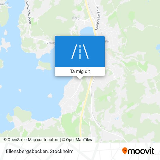 Ellensbergsbacken karta