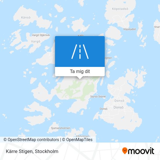 Kärre Stigen karta