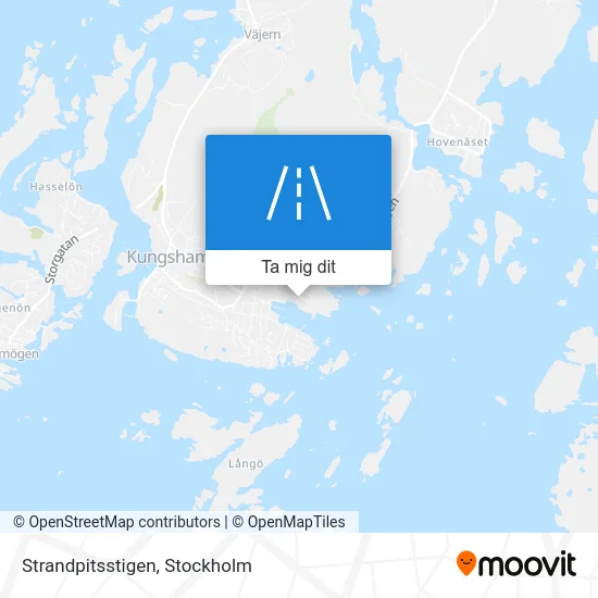 Strandpitsstigen karta