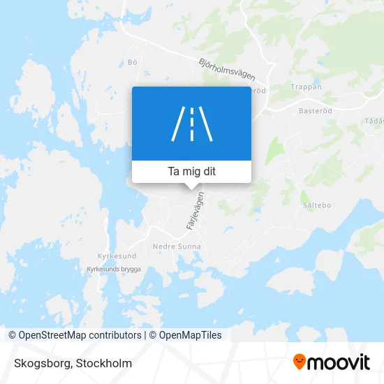 Skogsborg karta