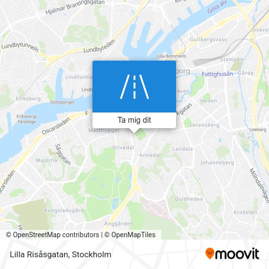 Lilla Risåsgatan karta