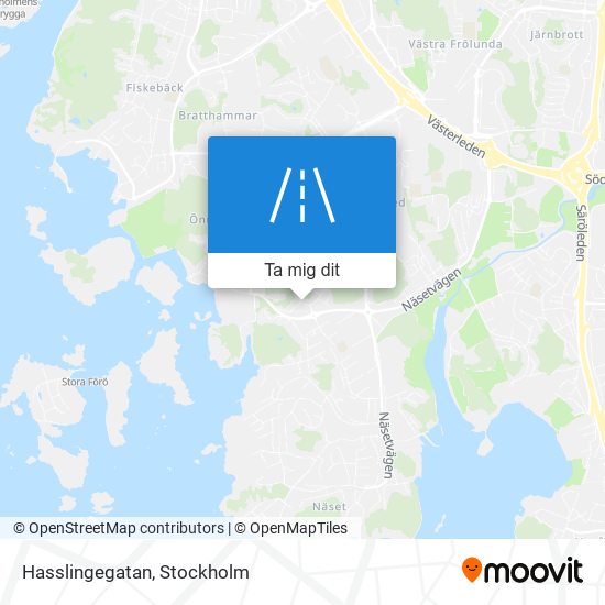Hasslingegatan karta