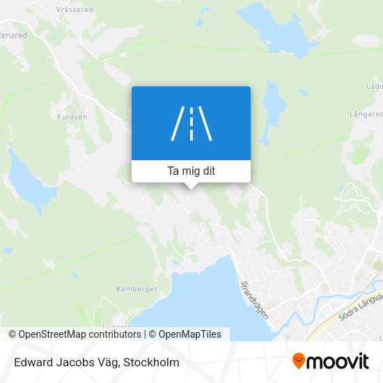 Edward Jacobs Väg karta