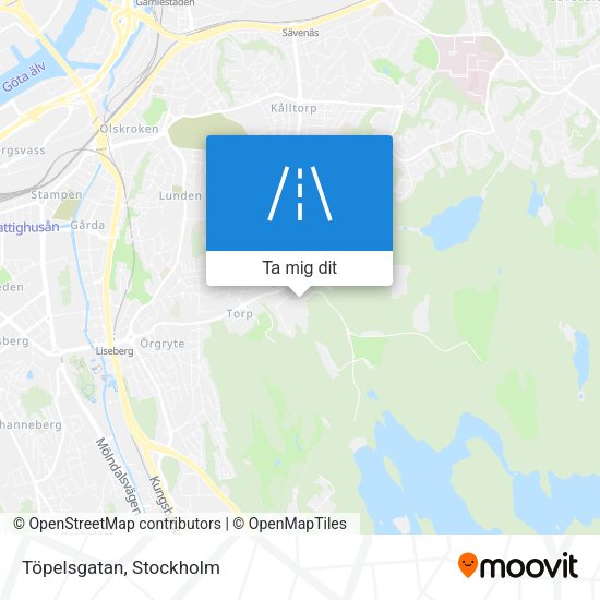 Töpelsgatan karta