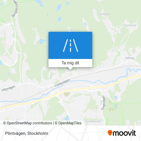 Plintvägen karta