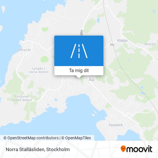 Norra Stallåsliden karta