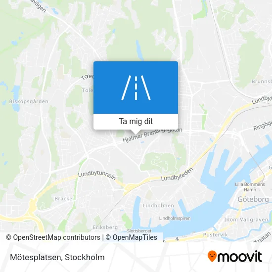 Mötesplatsen karta