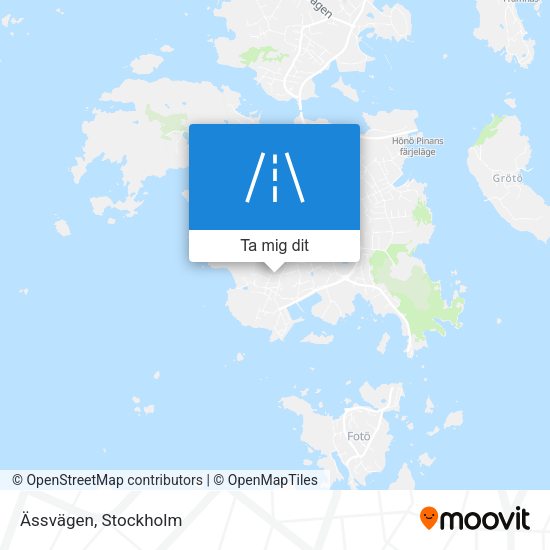 Ässvägen karta
