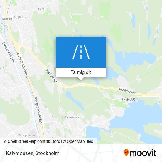 Kalvmossen karta