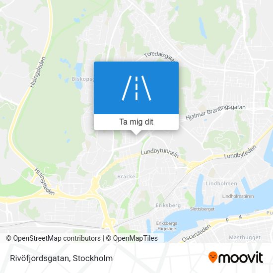 Rivöfjordsgatan karta