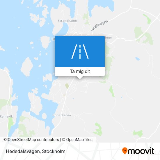 Hededalsvägen karta